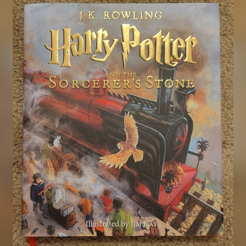 Harry Potter Illistrated Book